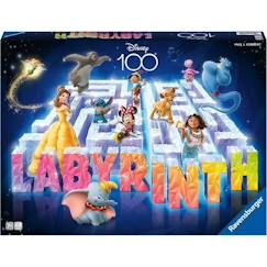 Jouet-Jeux de société-Jeux classiques et de réflexion-Labyrinthe Disney 100ème anniversaire - Jeu de plateau - 4005556274604 - Ravensburger