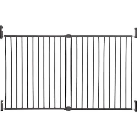 DREAMBABY Barrière de sécurité Extra large BROADWAY Gro Gate - A visser -  L 76/134,5 x H 76 cm - Grise GRIS 1 - vertbaudet enfant 