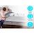 Barrière de lit extra-large pliable et portable Dreambaby Nicole - 150 x 50 cm - Blanche BLANC 3 - vertbaudet enfant 