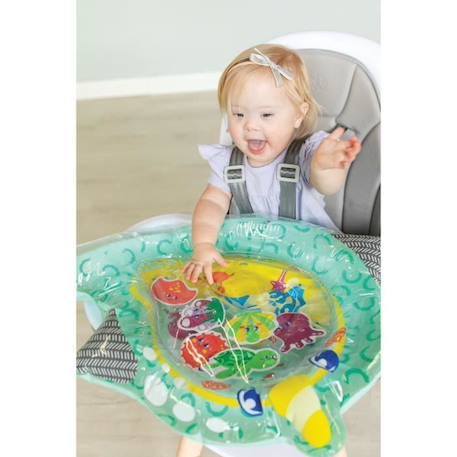 INFANTINO Tapis à eau Découverte sensorielle licorne des mers - 71 x 48 cm VERT 2 - vertbaudet enfant 