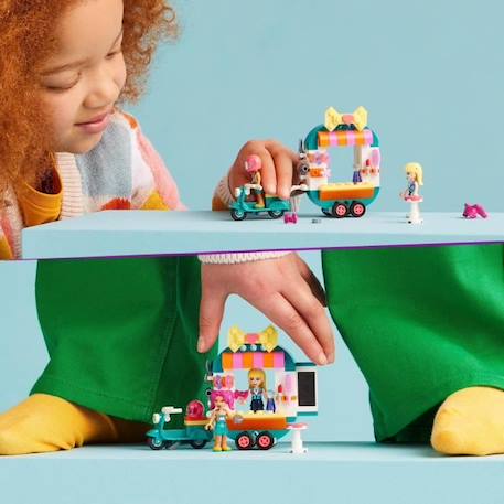 LEGO® 41719 Friends La Boutique de Mode Mobile, Jouet de Petit Salon de Coiffure pour Mini-poupées d'Heartlake City, dès 6 Ans BLEU 5 - vertbaudet enfant 