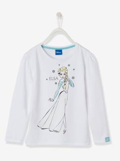 T-shirt fille Reine des neiges® à motif magique  - vertbaudet enfant