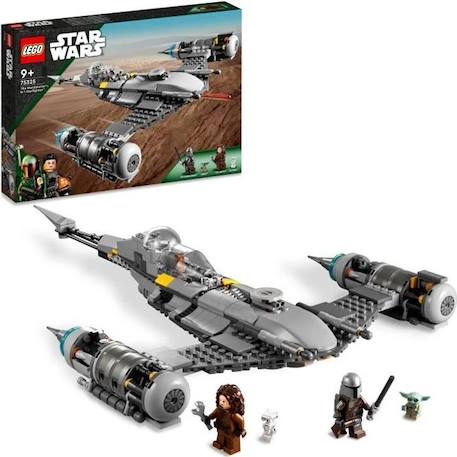 LEGO® Star Wars : Le livre de Boba Fett - Le chasseur N-1 du Mandalorien 75325 - Jeu de construction pour les enfants dès 9 ans GRIS 1 - vertbaudet enfant 