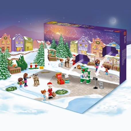 LEGO Friends 41706 Le Calendrier de l’Avent 2022, Jouet et Figurines, Cadeau Noël Enfants VERT 2 - vertbaudet enfant 