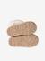 Boots enfant fille fourrées zippées beige doré+marron 5 - vertbaudet enfant 