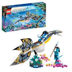-LEGO® Avatar 75575 La Découverte de l’Ilu, Jouet, avec Minifigurines, La Voie de l'Eau