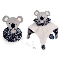 Jouet-Premier âge-Doudous et jouets en tissu-Doudou et Compagnie - Doudou Koala - Doudou sac - Vert - 30 cm - Doudou amusette