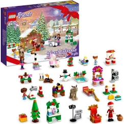 -LEGO Friends 41706 Le Calendrier de l’Avent 2022, Jouet et Figurines, Cadeau Noël Enfants