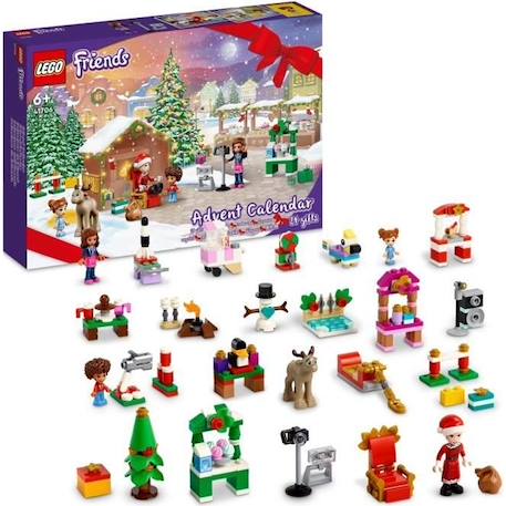 LEGO Friends 41706 Le Calendrier de l’Avent 2022, Jouet et Figurines, Cadeau Noël Enfants VERT 1 - vertbaudet enfant 