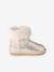 Boots enfant fille fourrées zippées beige doré+marron 2 - vertbaudet enfant 