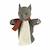 Marionnette loup en coton Egmont - EGMONT TOYS - 160111 - Pour enfant dès 3 ans - Blanc BLANC 1 - vertbaudet enfant 