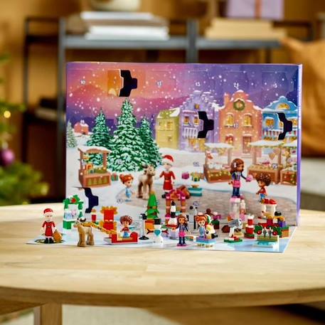 LEGO Friends 41706 Le Calendrier de l’Avent 2022, Jouet et Figurines, Cadeau Noël Enfants VERT 4 - vertbaudet enfant 