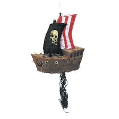 Linge de maison et décoration-Piñata à remplir - Bâteau de pirate