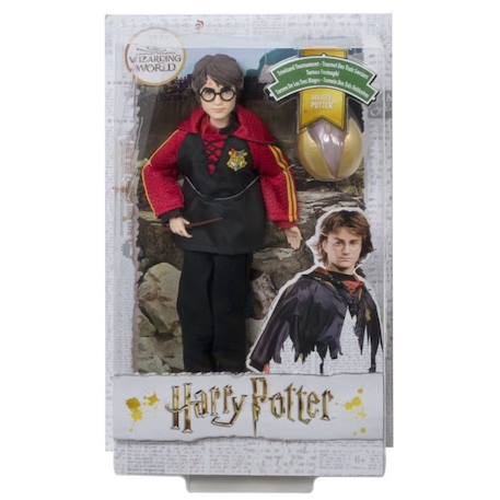 Mattel - Coupe de Feu Poupée Harry Potter 26,5 cm NOIR 6 - vertbaudet enfant 