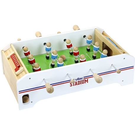 Babyfoot de table Vilac Stadium - VILAC - 12 joueurs - 3 balles en liège - Bleu BLEU 1 - vertbaudet enfant 