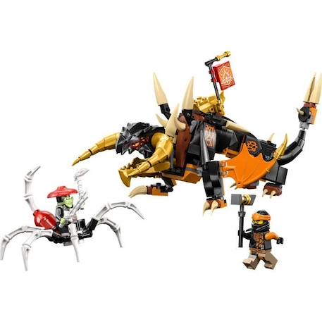 LEGO® NINJAGO 71782 Le Dragon de Terre de Cole – Évolution, Jouet avec 2 Minifigurines BLANC 2 - vertbaudet enfant 