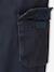 Pantalon battle doublé garçon facile à enfiler bleu nuit+kaki 4 - vertbaudet enfant 