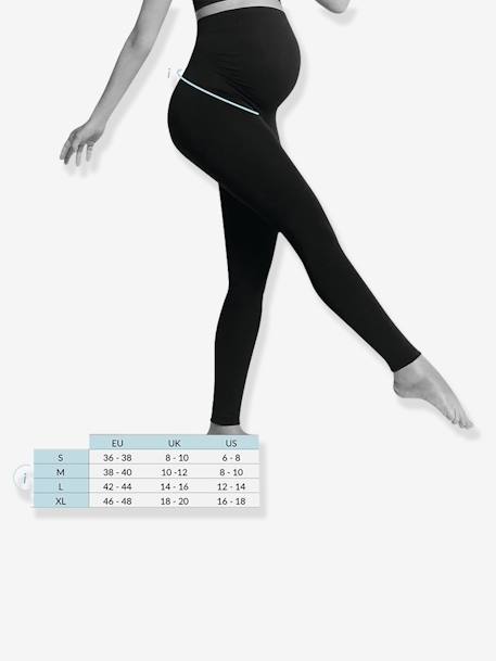 Legging de grossesse CARRIWELL soutien ventral et dorsal intégré noir 4 - vertbaudet enfant 