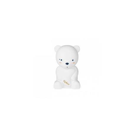 Veilleuse - KALOO - Ma veilleuse souple led ours l blanc - Rechargeable USB - 3 couleurs - Autonomie 6h BLANC 1 - vertbaudet enfant 