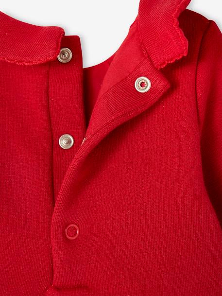 Ensemble Noël bébé : robe, bandeau et collants rouge 8 - vertbaudet enfant 