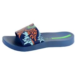 Chaussures-Sandales pour enfant Ipanema Junior Urban Slide Blue Blue - Marque IPANEMA - Confortable et résistant