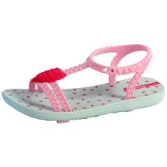 Chaussures-Chaussures fille 23-38-Sandales-Sandales Enfant Ipanema My First Blue Pink - Marque IPANEMA - Légères et Confortables