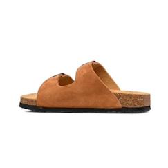 Chaussures-Sandale enfant SCHOLL ALEX SUEDE - Marron - Tige en daim - Boucles en métal réglables - Confort exceptionnel