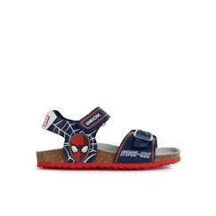 -Sandales enfant Geox Ghita - bleu marine/rouge