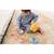 Kit de jouets de sable pour bébé - KINDSGUT - 6 pièces - Bleu pigeon - Mixte BLEU 2 - vertbaudet enfant 