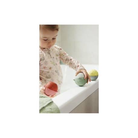 Jouets de bain - KINDSGUT - Motifs océaniques - Silicone - Pour enfants dès 6 mois GRIS 3 - vertbaudet enfant 