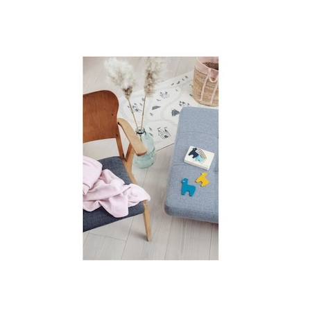 Couverture bébé en coton - KINDSGUT - 95 x 115 cm - Rose - Certification Oeko-Tex ROSE 4 - vertbaudet enfant 