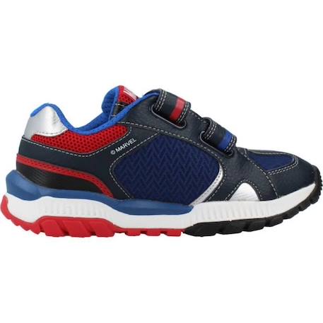 Basket à Scratch Enfant Geox Tuono - Bleu BLEU 4 - vertbaudet enfant 