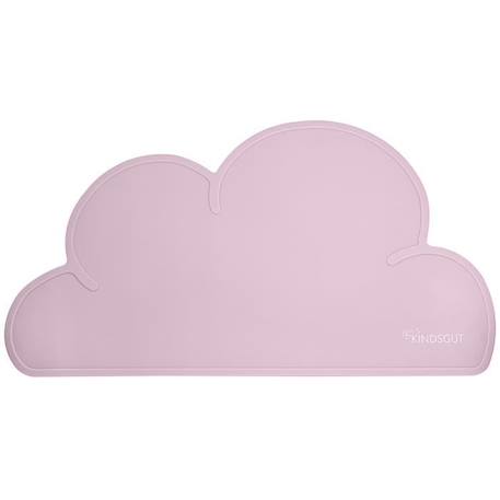 Set de table en forme de nuage en silicone - rose pâle ROSE 1 - vertbaudet enfant 