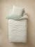 Parure housse de couette enfant et taie d'oreiller avec coton recyclé NOMAD vert imprimé 3 - vertbaudet enfant 
