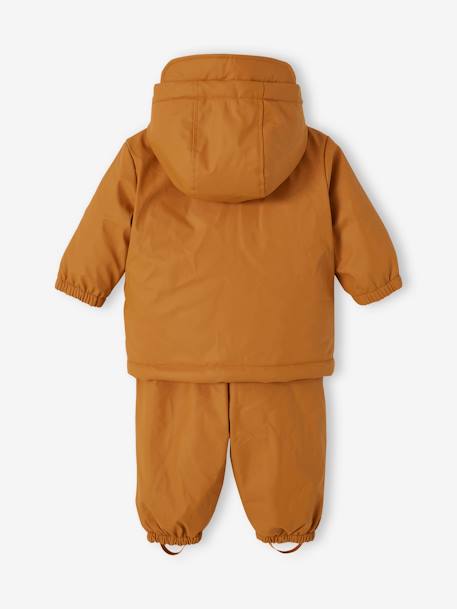 Manteau et pantalon de pluie bébé caramel 6 - vertbaudet enfant 