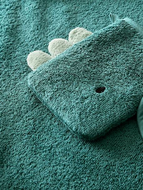 Cape de bain et gant DRAGON vert 4 - vertbaudet enfant 
