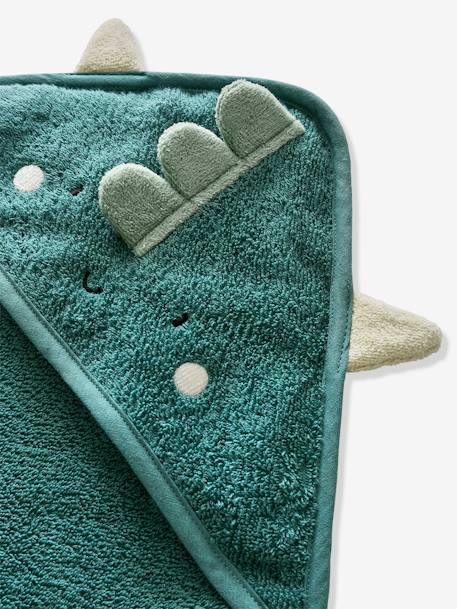 Cape de bain et gant DRAGON vert 5 - vertbaudet enfant 