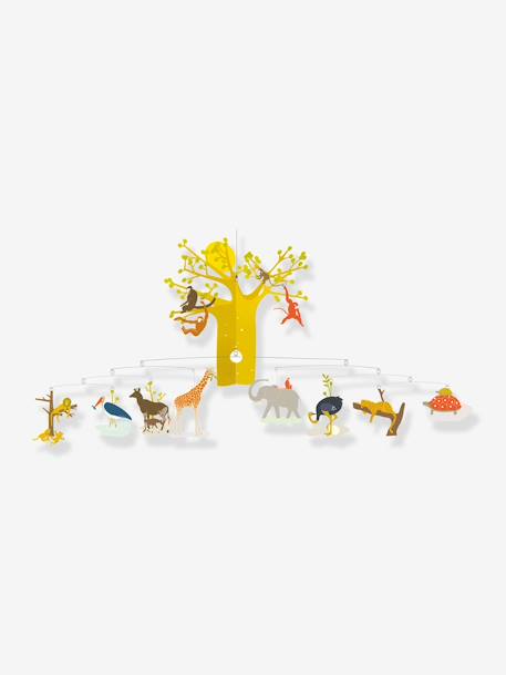 Mobile XL Animaux de la Savane - DJECO multicolore 1 - vertbaudet enfant 