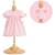 Robe Dragée pour poupon 36cm COROLLE - Vêtement élégant et facile à enfiler pour enfant dès 2 ans ROSE 4 - vertbaudet enfant 