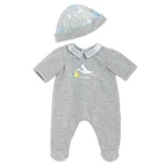 Jouet-Pyjama de naissance pour poupon 36cm COROLLE - Gris - dès 2 ans