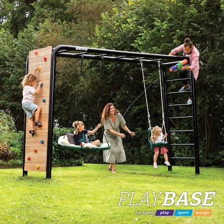 Accessoire Mur d'escalade pour aire de jeux PlayBase BERG (sans portique) BLANC 2 - vertbaudet enfant 