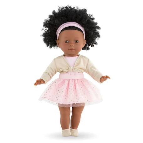 Ensemble Cours danse rose et or pour poupée Ma Corolle - COROLLE - Convient aux poupées de 36cm - Dès 4 ans ROSE 2 - vertbaudet enfant 
