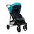 Poussette Cadiz Petroleo bleu - ASALVO - 20895 - Poussette polyvalente - sport - Bébé BLANC 1 - vertbaudet enfant 