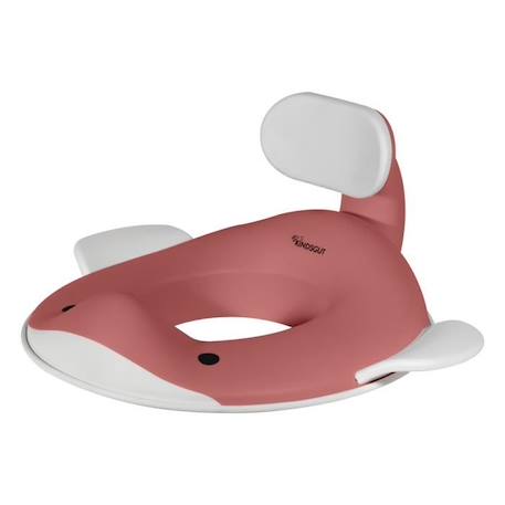 Réducteur de toilette baleine pour enfants - Rose foncé - KINDSGUT - Mixte - Plastique ROSE 1 - vertbaudet enfant 