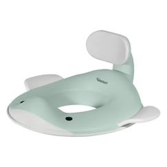 -Réducteur de toilette baleine pour enfants - aquamarine