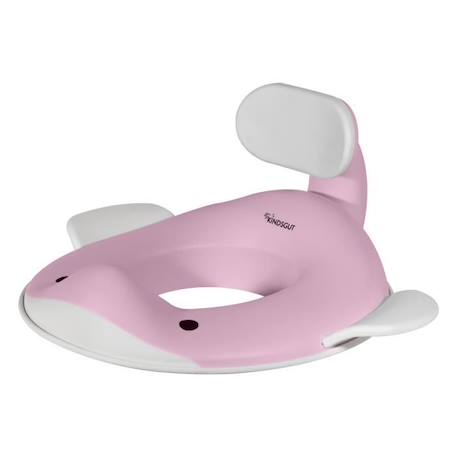 Réducteur de toilette baleine pour enfants - KINDSGUT - Rose pâle - Mixte - Bébé - Plastique ROSE 1 - vertbaudet enfant 