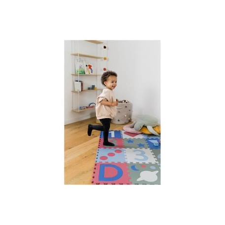 Tapis de jeu puzzle - Kindsgut - 120x120 cm - Vert - Mixte - Pour bébé - Intérieur VERT 2 - vertbaudet enfant 
