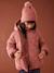 Doudoune fille à capuche doublée sherpa blush+marine+vert 2 - vertbaudet enfant 