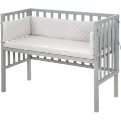 Berceau Cododo Réglable roba Style - ROBA - Taupe - Matelas PU - Tour de lit et Barrière  - vertbaudet enfant