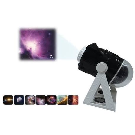 Projecteur Planetarium 360° Parlant avec 24 projections, carte des  constellations et livret pédagogique (Français/Anglais) noir - Lexibook